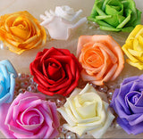 KIA ~ Real Touch Roses Brooch Bouquet or DIY KIT