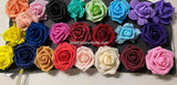 MEGAN ~ Real Touch Roses Brooch Bouquet or DIY KIT