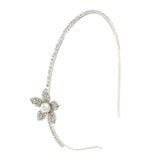 HP-006 Flower Girl Rhinestone Pearl Headband Hair Wedding Accessories