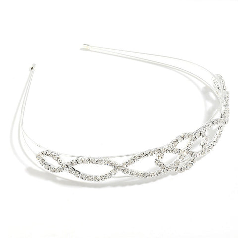 HP-007 Flower Girl l Bridal Party l Communion l Quinceañera l Rhinestone Tiara l Headband l Hair l Wedding Accessories