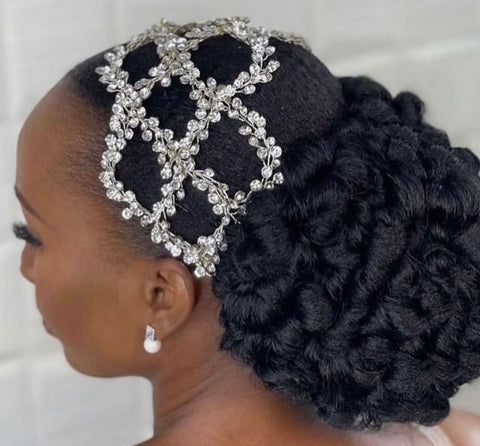 Bridal Wedding Hair Rhinestone Headband