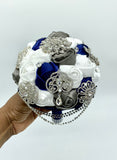 NIA ~Satin Roses Brooch Bouquet
