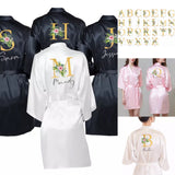 Bridal Bridesmaids Wedding Party Gifts Personalized Robes