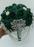 NITA ~ Real Touch Roses Brooch Bouquet or DIY KIT