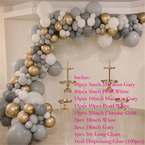 Rose Gold Pink DIY Balloon Arch Kit | Garland Party Decorations