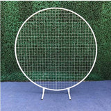 Circle Wedding Birthday Arch Decoration Mesh Screen