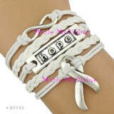 Believe Faith Hope Bracelets